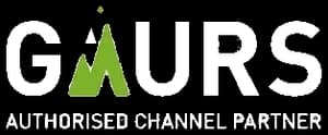 Gaurs Group authorised channel partner logo